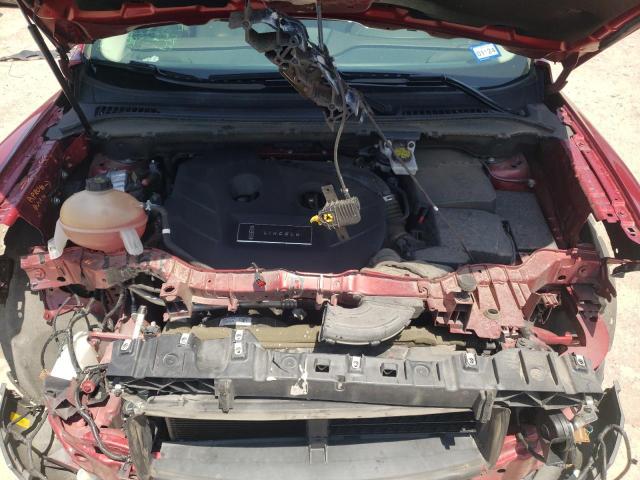 5LMCJ2C98KUL08778 - 2019 LINCOLN MKC SELECT Կարմիր լուսանկար 12