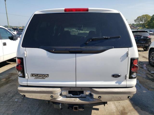 1FMNU42SX2ED63519 - 2002 FORD EXCURSION LIMITED WHITE photo 6