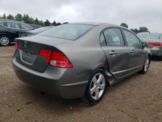 1HGFA16838L024041 - 2008 HONDA CIVIC EX GRAY photo 3