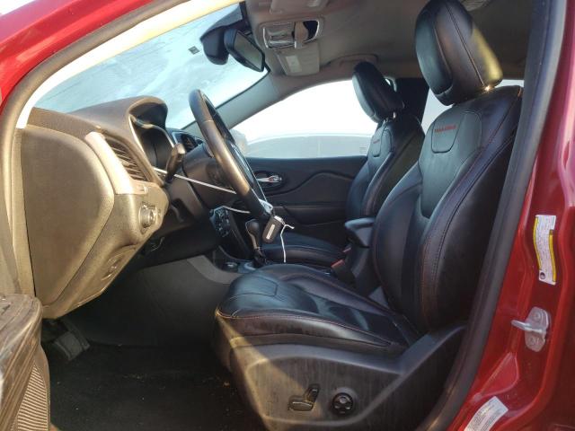 1C4PJMBS8FW564390 - 2015 JEEP CHEROKEE TRAILHAWK RED photo 7