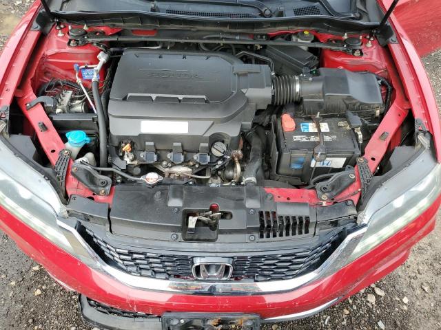 1HGCT2B82FA007622 - 2015 HONDA ACCORD EXL RED photo 11