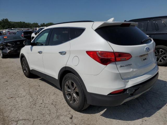 5XYZU3LB3EG210877 - 2014 HYUNDAI SANTA FE S WHITE photo 2
