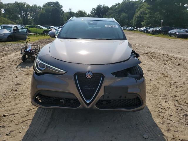 ZASPAKBN3K7C41648 - 2019 ALFA ROMEO STELVIO TI GRAY photo 5