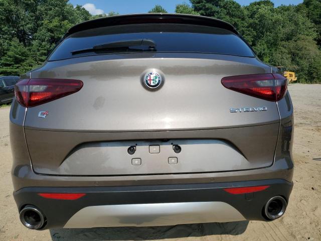 ZASPAKBN3K7C41648 - 2019 ALFA ROMEO STELVIO TI GRAY photo 6