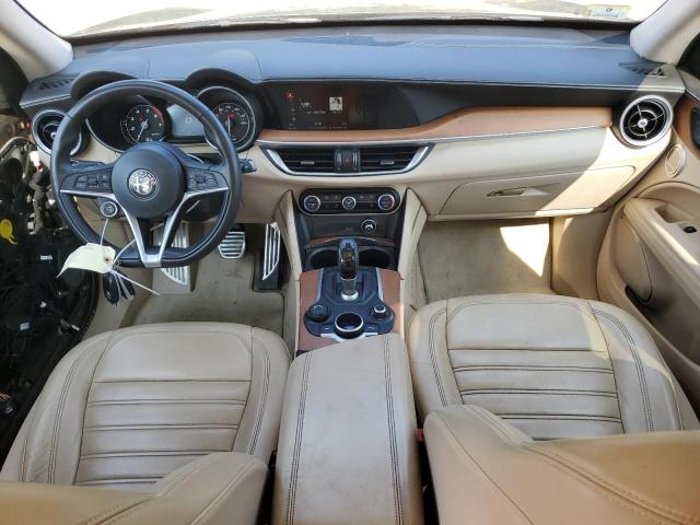 ZASPAKBN3K7C41648 - 2019 ALFA ROMEO STELVIO TI GRAY photo 8