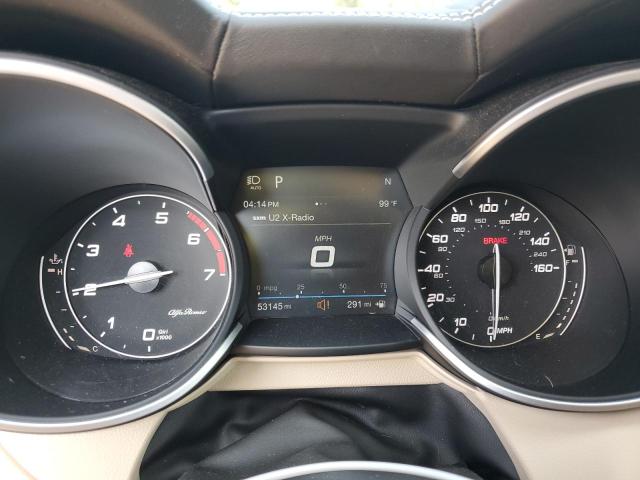 ZASPAKBN3K7C41648 - 2019 ALFA ROMEO STELVIO TI GRAY photo 9
