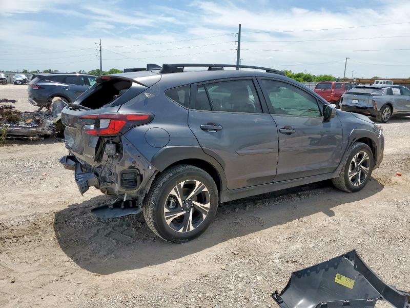 JF2GUADC8RH378211 - 2024 SUBARU CROSSTREK PREMIUM Szary zdjęcie 3