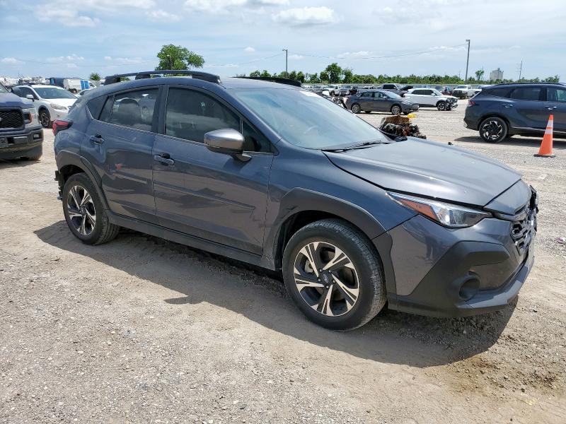 JF2GUADC8RH378211 - 2024 SUBARU CROSSTREK PREMIUM Szary zdjęcie 4