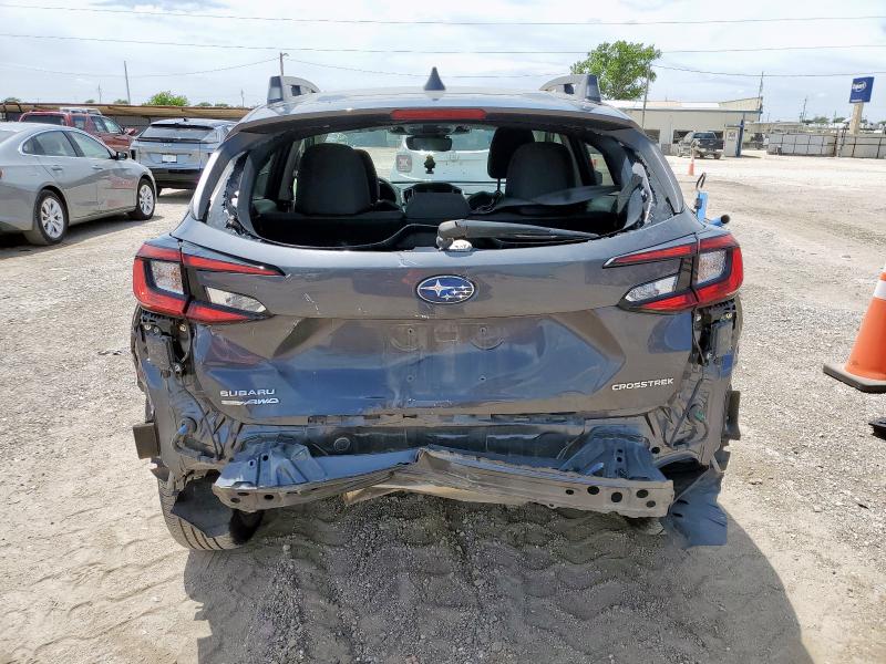 JF2GUADC8RH378211 - 2024 SUBARU CROSSTREK PREMIUM Szary zdjęcie 6