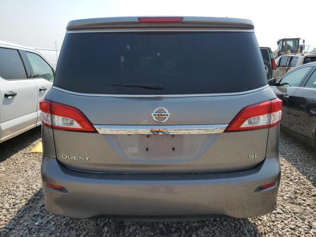 JN8AE2KP8C9047972 - 2012 NISSAN QUEST S GRAY photo 6