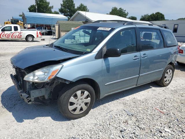 5TDZA23C65S224092 - 2005 TOYOTA SIENNA CE BLUE photo 1