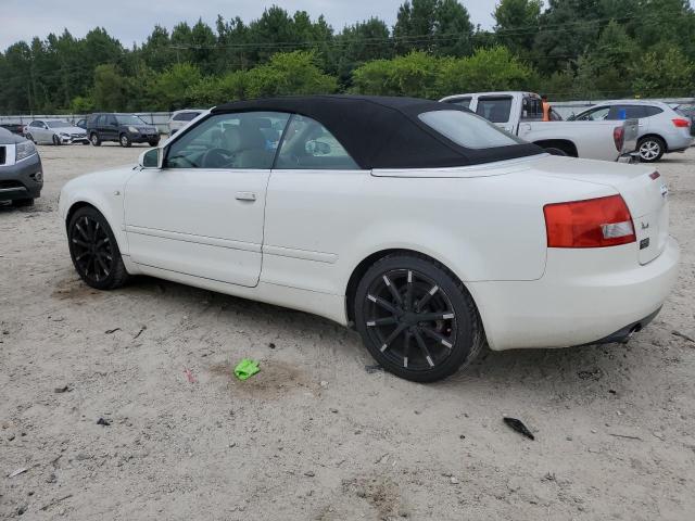 WAUAC48H76K005946 - 2006 AUDI A4 1.8 CABRIOLET WHITE photo 2