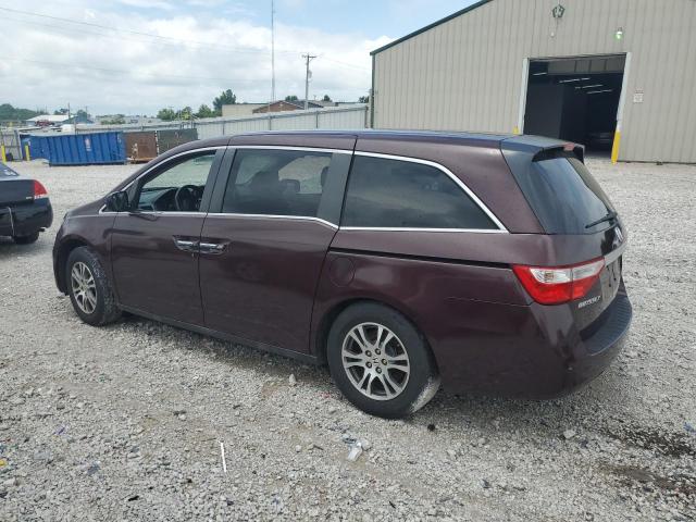 5FNRL5H43CB062551 - 2012 HONDA ODYSSEY EX მუქწითელი ფოტო 2