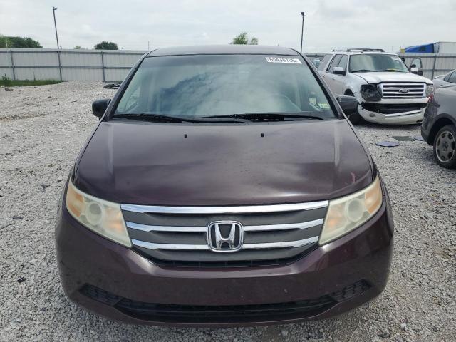 5FNRL5H43CB062551 - 2012 HONDA ODYSSEY EX მუქწითელი ფოტო 5