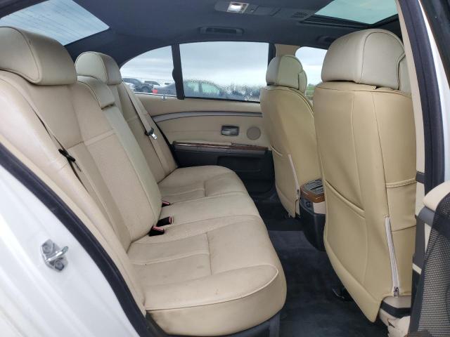 WBAHL83578DT13435 - 2008 BMW 7 SERIES I WHITE photo 10