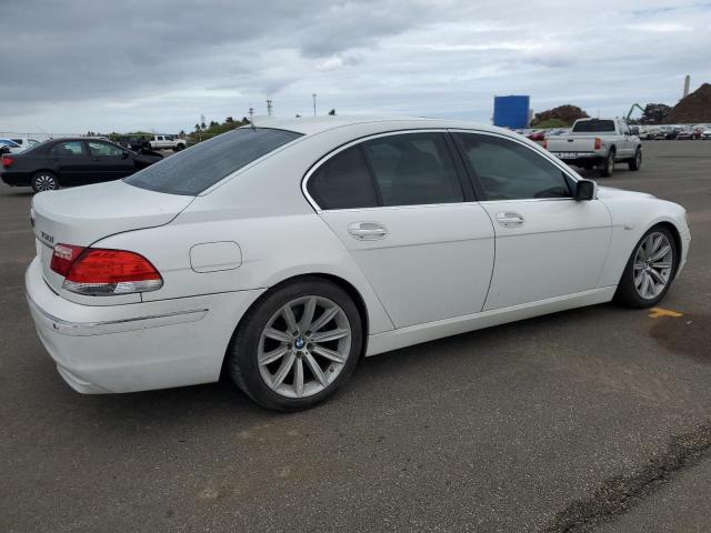WBAHL83578DT13435 - 2008 BMW 7 SERIES I WHITE photo 3