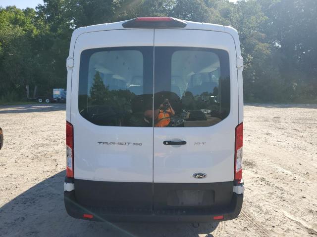 1FBAX2C80MKA13312 - 2021 FORD TRANSIT T-350 WHITE photo 6