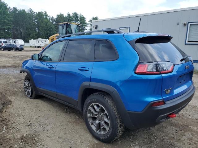 1C4PJMBX5MD230354 - 2021 JEEP CHEROKEE TRAILHAWK ლურჯი ფოტო 2