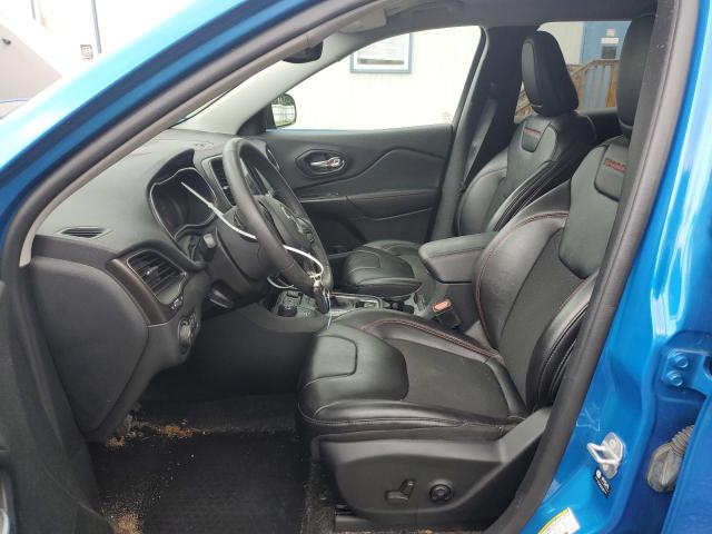 1C4PJMBX5MD230354 - 2021 JEEP CHEROKEE TRAILHAWK ლურჯი ფოტო 7