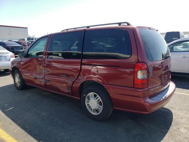 1GNDX13E53D319599 - 2003 CHEVROLET VENTURE LUXURY BURGUNDY photo 2