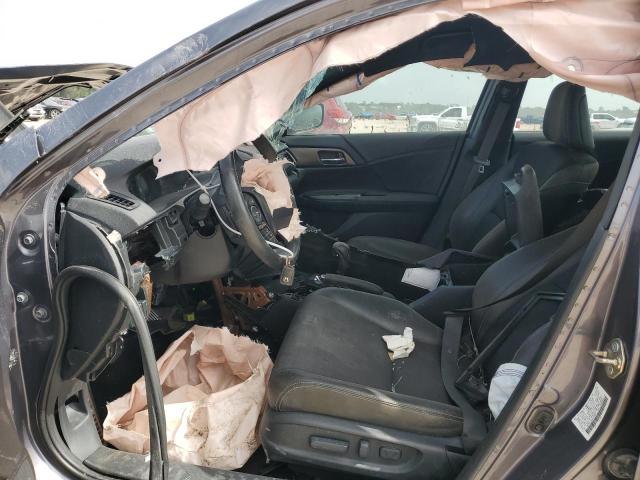 1HGCR2F5XGA132626 - 2016 HONDA ACCORD SPORT GRAY photo 7