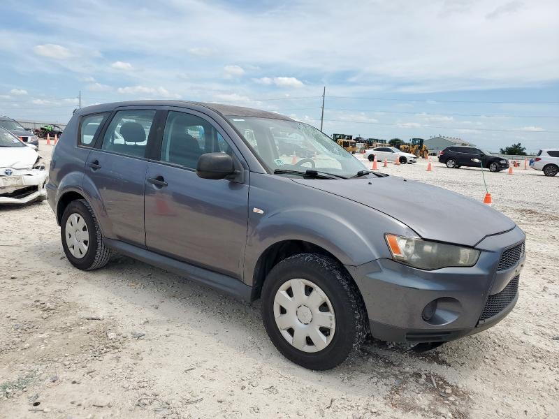 JA4AS2AW6AZ016773 - 2010 MITSUBISHI OUTLANDER ES GRAY photo 4