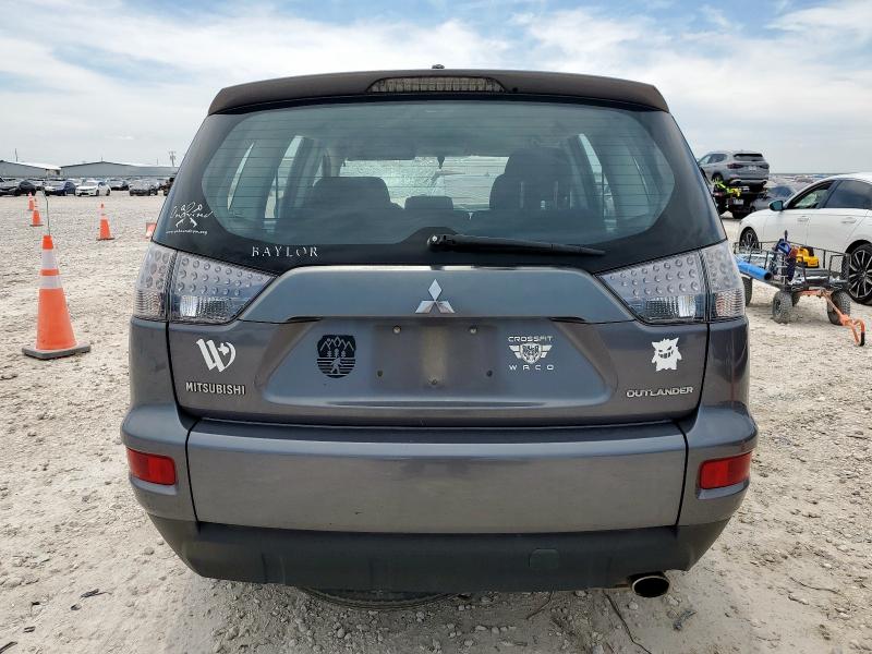 JA4AS2AW6AZ016773 - 2010 MITSUBISHI OUTLANDER ES GRAY photo 6