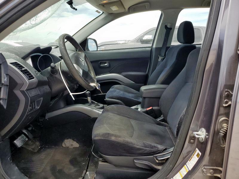 JA4AS2AW6AZ016773 - 2010 MITSUBISHI OUTLANDER ES GRAY photo 7