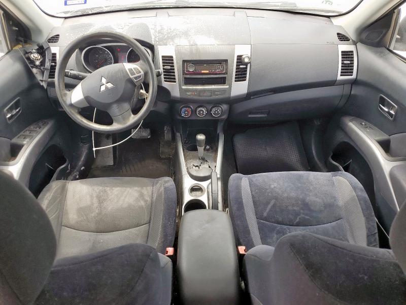 JA4AS2AW6AZ016773 - 2010 MITSUBISHI OUTLANDER ES GRAY photo 8