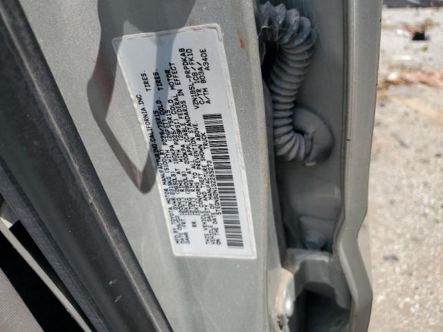 5TEGN92N13Z255273 - 2003 TOYOTA TACOMA DOUBLE CAB PRERUNNER GRAY photo 12