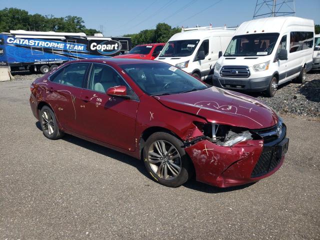 4T1BF1FK3HU649605 - 2017 TOYOTA CAMRY LE BURGUNDY photo 4