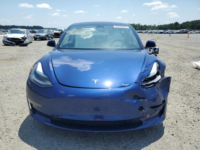 5YJ3E1EA1NF320023 - 2022 TESLA MODEL 3 蓝色 照片 5