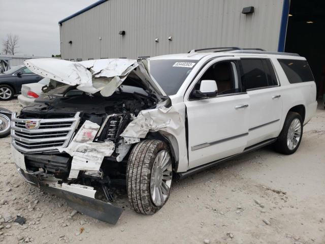 1GYS4KKJ9HR154349 - 2017 CADILLAC ESCALADE ESV PLATINUM WHITE photo 1