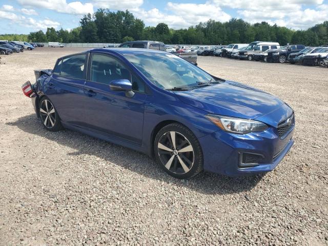 4S3GTAK68J1744311 - 2018 SUBARU IMPREZA SPORT 蓝色 照片 4