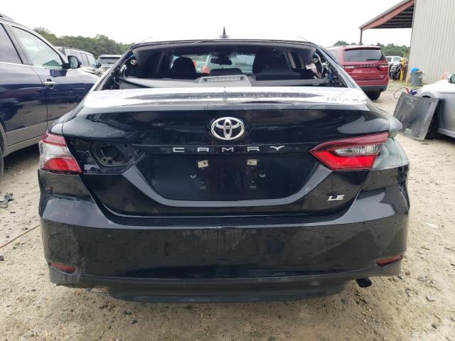 4T1C11AK4MU472678 - 2021 TOYOTA CAMRY LE BLACK photo 6