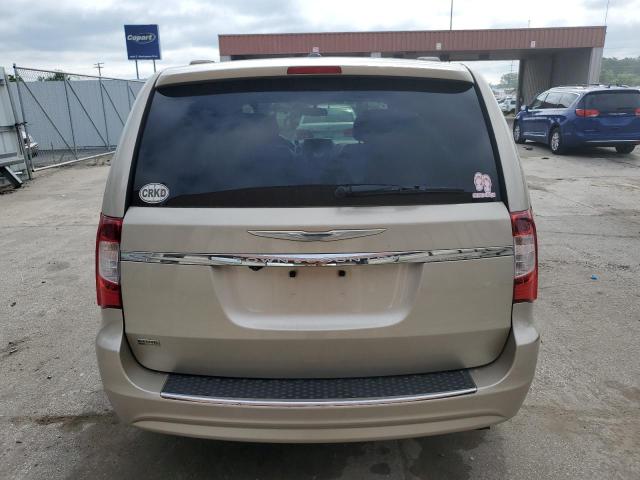 2C4RC1BG9DR721816 - 2013 CHRYSLER TOWN & COU TOURING BEIGE photo 6