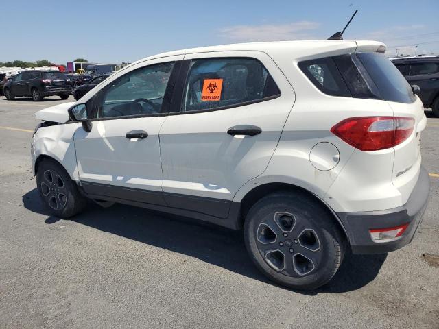 MAJ3S2FE2LC364029 - 2020 FORD ECOSPORT S WHITE photo 2