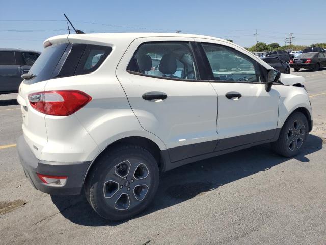 MAJ3S2FE2LC364029 - 2020 FORD ECOSPORT S WHITE photo 3