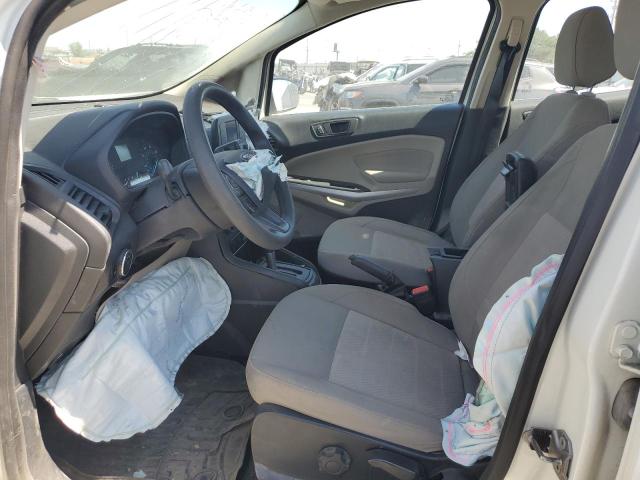 MAJ3S2FE2LC364029 - 2020 FORD ECOSPORT S WHITE photo 7