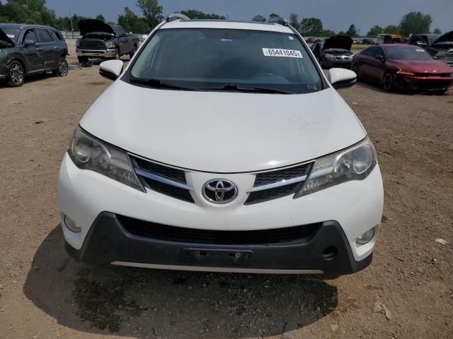 JTMRFREV1FD109695 - 2015 TOYOTA RAV4 XLE თეთრი ფოტო 5