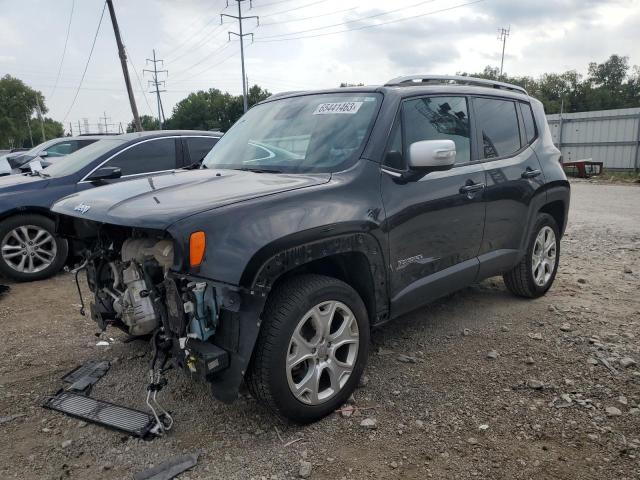 ZACCJBDTXGPD09862 - 2016 JEEP RENEGADE LIMITED BLACK photo 1