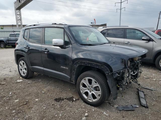 ZACCJBDTXGPD09862 - 2016 JEEP RENEGADE LIMITED BLACK photo 4