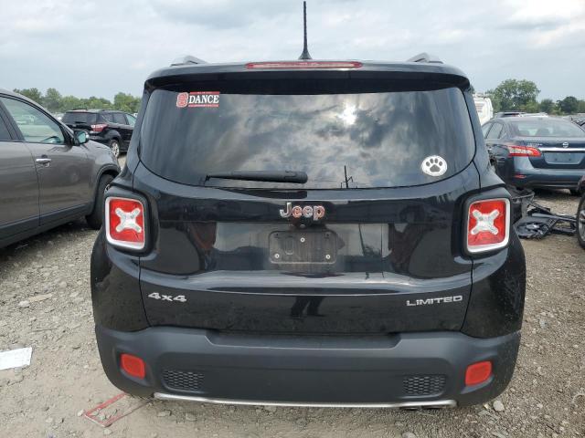 ZACCJBDTXGPD09862 - 2016 JEEP RENEGADE LIMITED BLACK photo 6