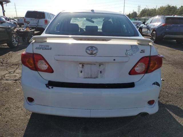 1NXBU40E29Z080533 - 2009 TOYOTA COROLLA BASE Weiß Foto 6