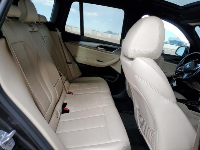 5UXTY3C05M9G70519 - 2021 BMW X3 SDRIVE30I BLACK photo 11