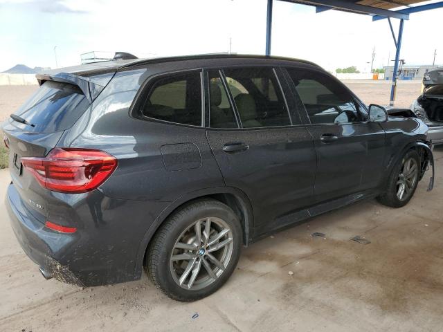 5UXTY3C05M9G70519 - 2021 BMW X3 SDRIVE30I BLACK photo 3