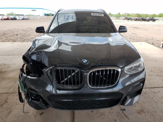 5UXTY3C05M9G70519 - 2021 BMW X3 SDRIVE30I BLACK photo 5