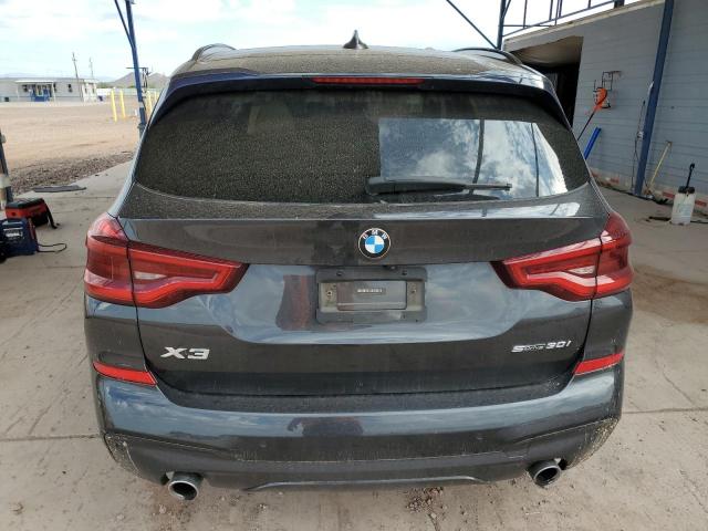 5UXTY3C05M9G70519 - 2021 BMW X3 SDRIVE30I BLACK photo 6
