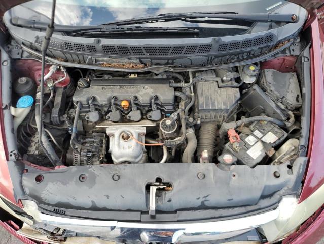 19XFA1F54AE034290 - 2010 HONDA CIVIC LX MAROON photo 11