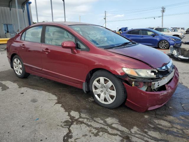 19XFA1F54AE034290 - 2010 HONDA CIVIC LX MAROON photo 4